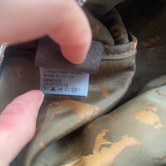 Longchamp Dark Brown LePliage Cuir Leather Tote - Picture 7 of 15